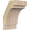 Ekena Millwork 6"W x 6"D x 10"H Merced Rough Sawn Knee Brace, Douglas Fir BRC06X06X10MRC00RDF - alternate 1
